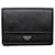 Céline Celine Trifold Compact Wallet Black  ref.1306105