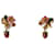Les Nereides Earrings, flowers, bumblebee, and strawberry Multiple colors Ceramic  ref.1306138