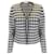 Autre Marque Alaia Black / White Check Knit Cardigan Sweater Multiple colors Viscose  ref.1306172
