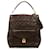 Bolso satchel hobo marrón Louis Vuitton con monograma Empreinte Metis Castaño Cuero  ref.1306221