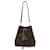 Brown Louis Vuitton Monogram Neonoe MM Bucket Bag Leather  ref.1306239