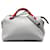 Bolso satchel Fendi Mini By The Way gris Cuero  ref.1306280