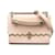 Bolsa crossbody rosa Fendi com tachas recortadas Kan I Couro  ref.1306285