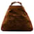 Brown Gucci Suede Horsebit Hobo Leather  ref.1306312