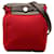 Sac bandoulière Hermès Toile Herbag TPM rouge Cuir  ref.1306318