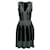 Black & Green M Missoni Knit Sleeveless Dress Size IT 40 Synthetic  ref.1306338