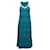 Autre Marque Vestido de malha com mistura de lã virgem Teal & Multicolor Wales Bonner tamanho US L Multicor  ref.1306350