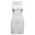 vintage Blanc Prada Robe Moulante Sans Manches Taille IT 38 Synthétique  ref.1306354