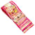 Bufanda de seda Twilly estampada de Louis Vuitton rosa Bufandas  ref.1306388
