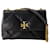 Kira Diamond Quilt Small Convertible Bag - Tory Burch - Leather - Black Pony-style calfskin  ref.1306465