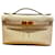 Hermès HERMES  Clutch bags T.  Exotic leathers Beige  ref.1306472