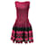 Alaïa ALAIA  Dresses T.fr 40 silk Dark red  ref.1306501