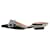 Mach & Mach Chaussures plates en cuir verni noir à nœud doublé - taille EU 40  ref.1306557