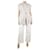 Autre Marque Beige sleeveless belted cardigan - size S Cashmere  ref.1306578