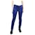 Loro Piana Jeans in velluto blu - taglia UK 12 Cotone  ref.1306581