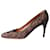 Alaïa Black lace-overlay heels - size EU 38.5 Leather  ref.1306611