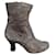 Chie Mihara Ankle Boots Taupe Leather Deerskin  ref.1306623