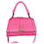 Tote Juicy Couture rosa vibrante Couro  ref.1306632