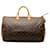 Louis Vuitton Brown Monogram Speedy 40 Leather Cloth  ref.1306656