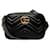 Gucci Black Mini GG Marmont Matelasse Crossbody Bag Leather Pony-style calfskin  ref.1306663