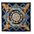 Hermès Echarpe de Seda Azul Rocaille Hermes Pano  ref.1306669