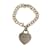 Tiffany & Co Tiffany Silver Return To Tiffany Heart Tag Bracelet Silvery Metal  ref.1306696