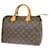 Louis Vuitton Speedy 30 Brown Cloth  ref.1306744
