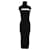 The Attico Turtleneck Cutout Dress in Black Viscose Cellulose fibre  ref.1306840