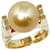 & Other Stories 18k Gold Schmetterling Perlenring Metall  ref.1306857