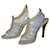 Versace sandals Beige Python  ref.1306901