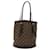 Bucket Louis Vuitton Marais Brown Cloth  ref.1306927