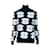 Jersey de seda Chanel 2022 con corazones CC nuevos. Negro Cachemira  ref.1306962