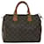 Louis Vuitton Speedy 30 Brown Cloth  ref.1307056