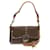 PRADA Shoulder Bag Leather Brown Auth 68666  ref.1307113
