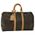Louis Vuitton-Monogramm Keepall 45 Boston Bag M.41428 LV Auth ki4159 Leinwand  ref.1307142