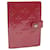 LOUIS VUITTON Monogram Vernis Agenda PM Day Planner Cover R2101F LV Auth 69167 Pink Patent leather  ref.1307151