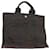 Hermès HERMES Her Line PM Tote Bag Canvas Gray Auth 68679 Grey Cloth  ref.1307166