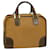 LOEWE Anagram Hand Bag Leather Brown Auth ar11536  ref.1307215