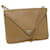 SAINT LAURENT Shoulder Bag Leather Beige Auth ar11525  ref.1307217