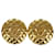 Chanel Matelassé Dourado Metal  ref.1307287