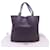Double sens Hermès lined Sens Purple Leather  ref.1307311