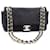 Chanel V-Stich Black Leather  ref.1307434