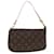 Louis Vuitton Pochette Accessoire Brown Cloth  ref.1307444