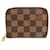 Louis Vuitton Porte monnaie Zippy Brown Cloth  ref.1307747