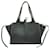 Céline Tri-Fold Black Leather  ref.1307775