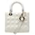Dior Lady Dior White Leather  ref.1308153