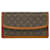 Louis Vuitton Pochette Dame Brown Cloth  ref.1308162