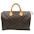 Louis Vuitton Speedy Brown Cloth  ref.1308163