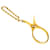 Hermès Filou Golden Metal  ref.1308387