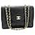 Chanel flap bag Black Leather  ref.1308534